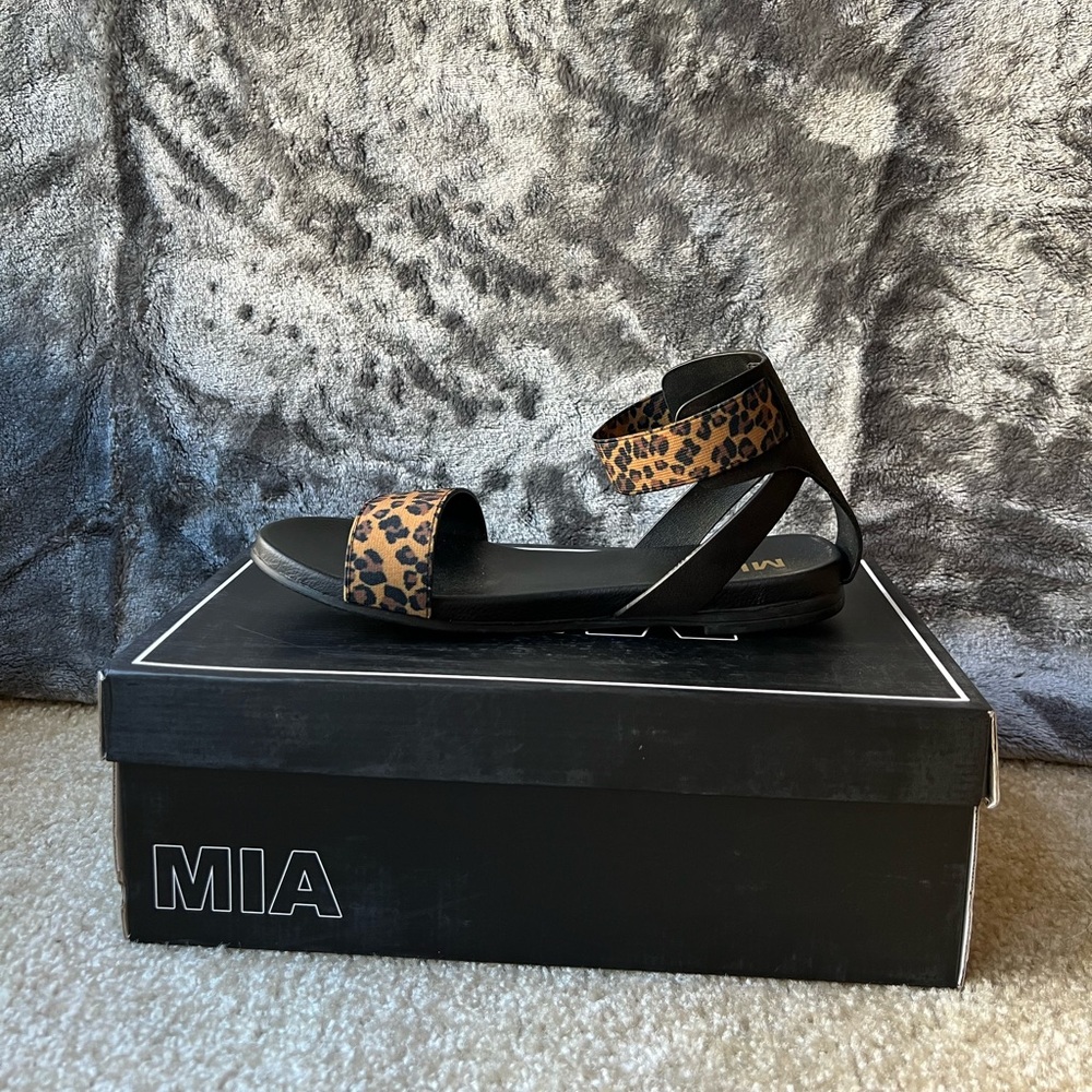 MIA Lydya Animal Print Sandal